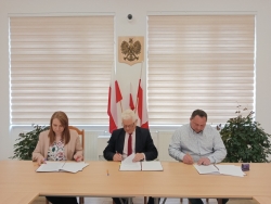 Podpisanie umowy w ramach Polskiego Ładu